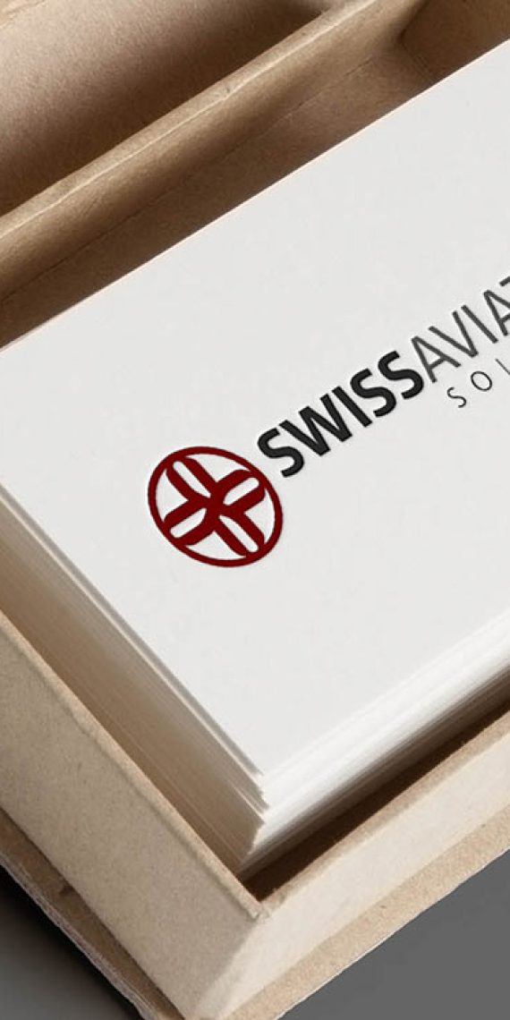 Swiss Aviation Solutions Logo Design