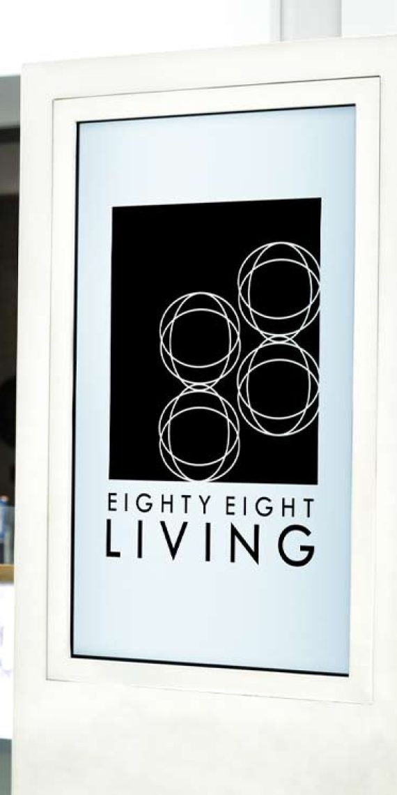 88 Living Logo Design