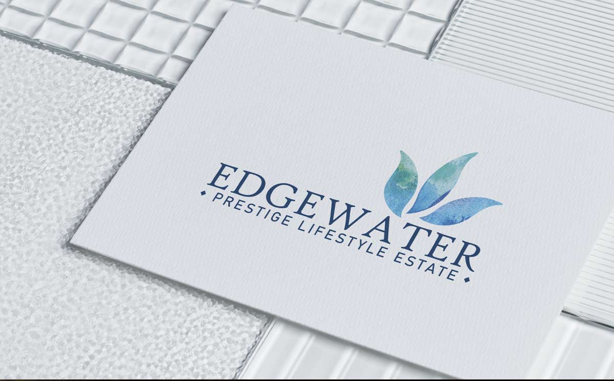 Edgewater Estate Logo Design